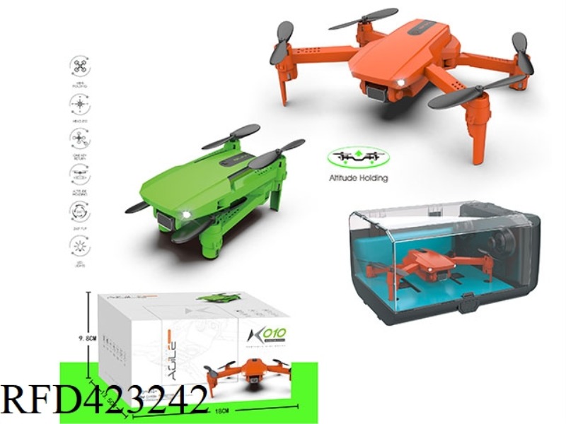 AIR PRESSURE FIXED HEIGHT MINI FOLDABLE DRONE