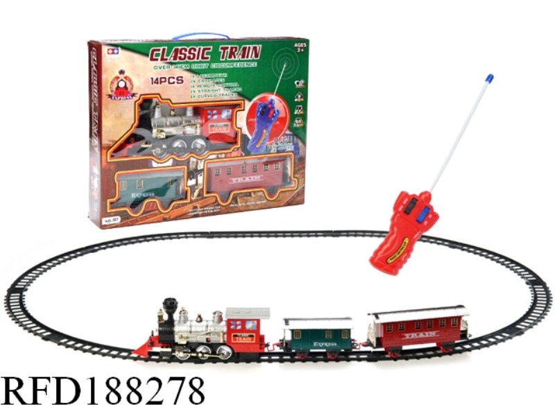 REMOTE CONTROL LIGHT MUSIC TRACK TRAIN