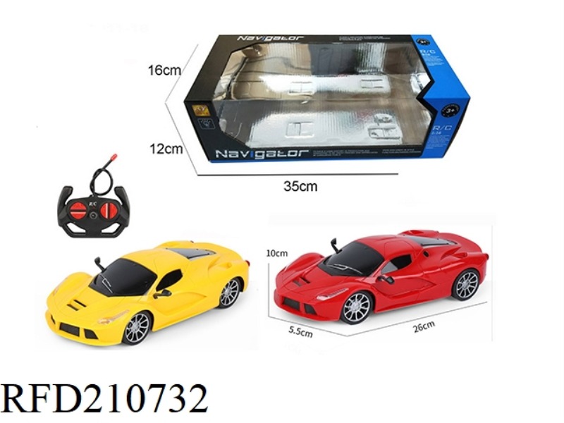 1:16 4CHANNEL R/C SIMULATION FERRARI