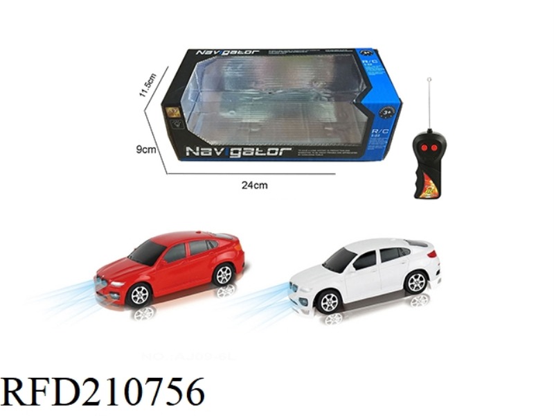 1:24 2CHANNEL WIRELESS R/C SIMULATION BMW X6 WITH LIGHT