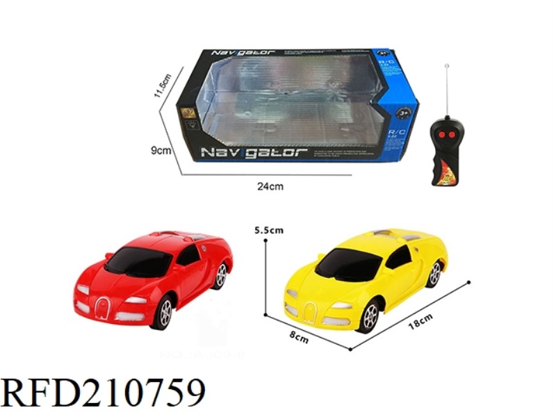 1:24 2CHANNEL WIRELESS R/C SIMULATION BUGATTI
