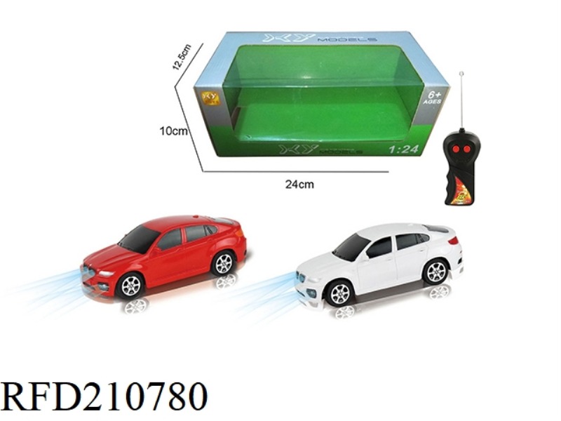 1:24 2CHANNEL WIRELESS R/C SIMULATION BMW X6 WITH LIGHT