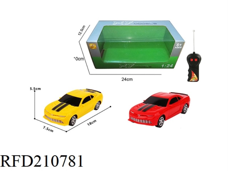 1:24 2CHANNEL WIRELESS R/C TRANSFORMATION CAR BUMBLEBEE