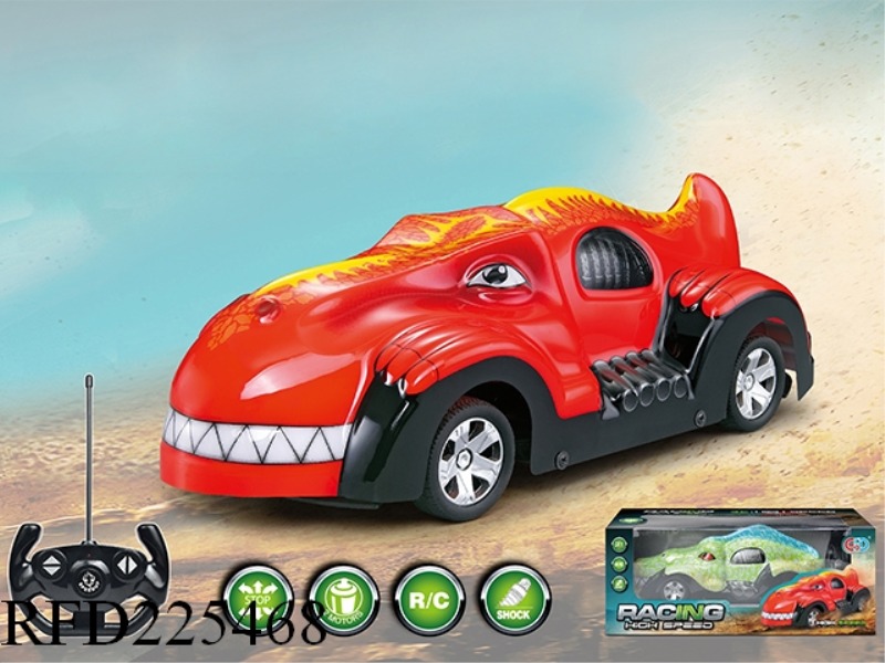 1:16 5CHANNEL R/C DINOSAUR CAR(INCLUDE BATTERY)