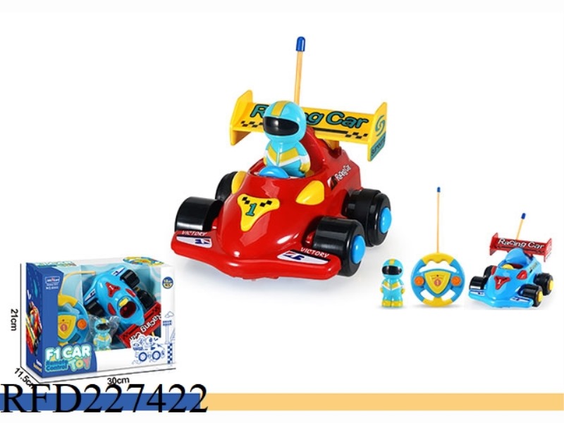 2CHANNEL CARTOON R/C F1 WITH LIGHT MUSIC