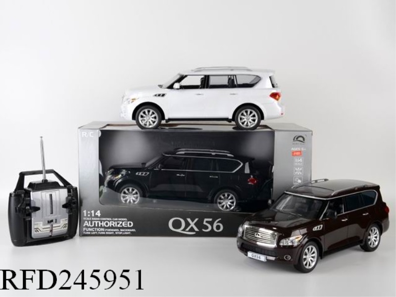 1:14 4CHANNEL R/C LICENCED INFINITI QX56 WITH LIGHT