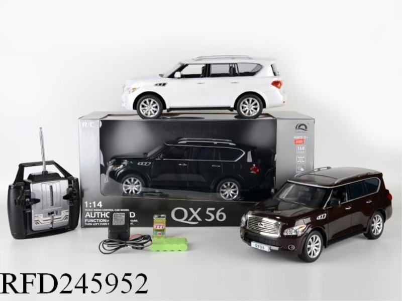 1:14 4CHANNEL R/C LICENCED INFINITI QX56 WITH LIGHT