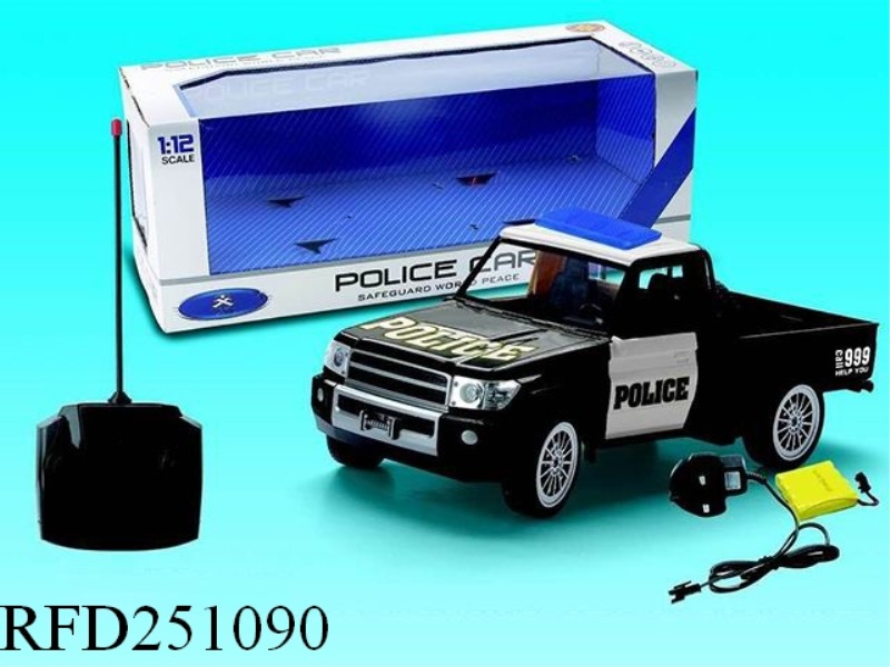 1：12 4CH R/C POLICE CAR (INCLUDE BATTERY)