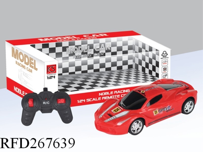 1: 24 4CHANNEL FERRARI R/C CAR