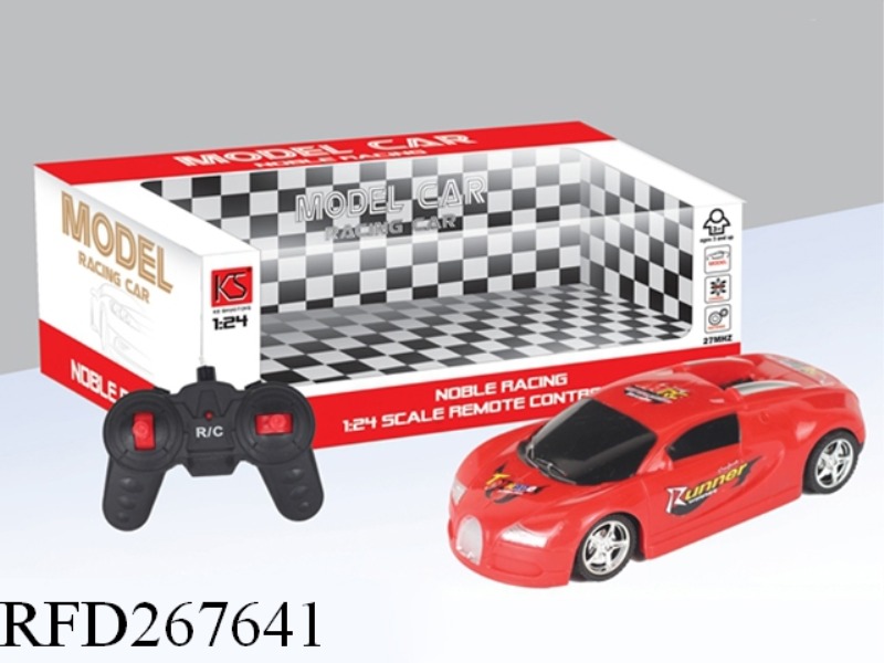 1: 24 4CHANNEL BUGATTI R/C CAR