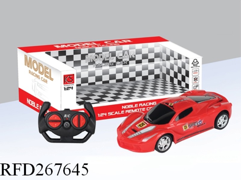 1: 24 4CHANNEL FERRARI R/C CAR