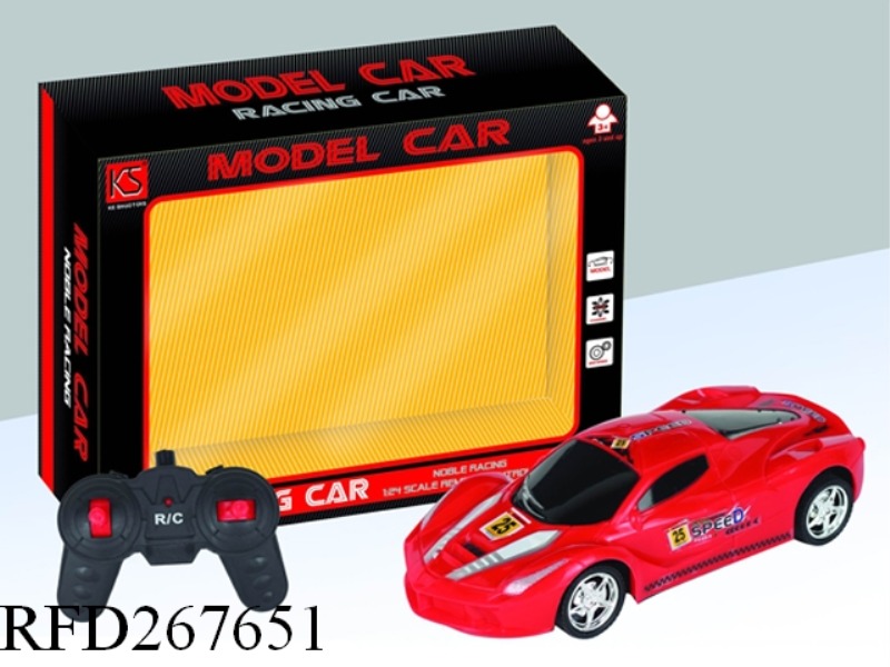 1: 24 4CHANNEL FERRARI R/C CAR