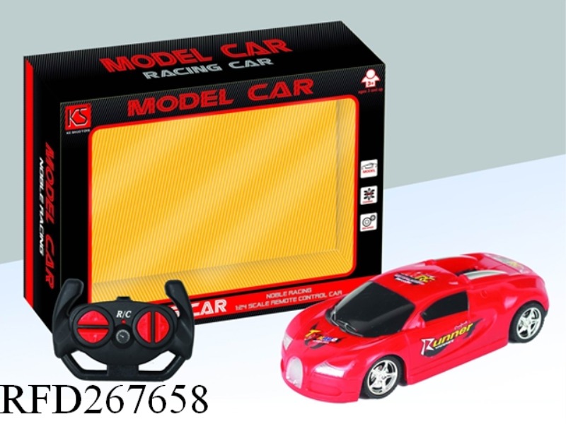 1: 24 4CHANNEL BUGATTI R/C CAR