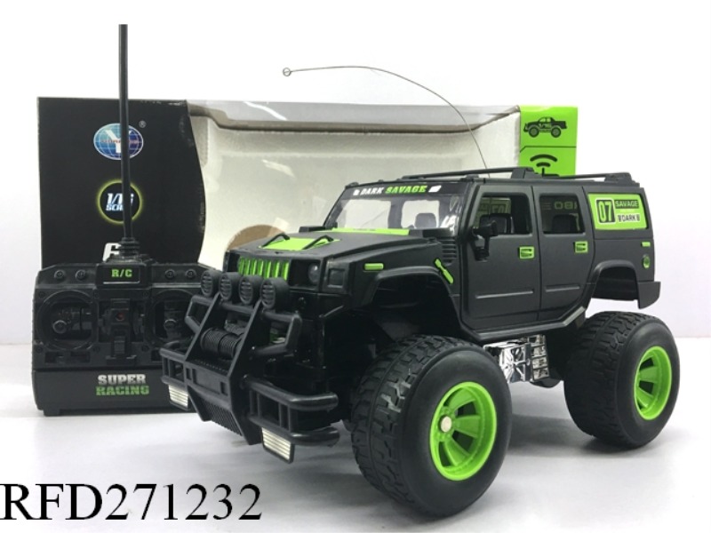 1:16 4CHANNEL R/C CAR WITH LIGHT(NOT INCLUDE BATTERY)