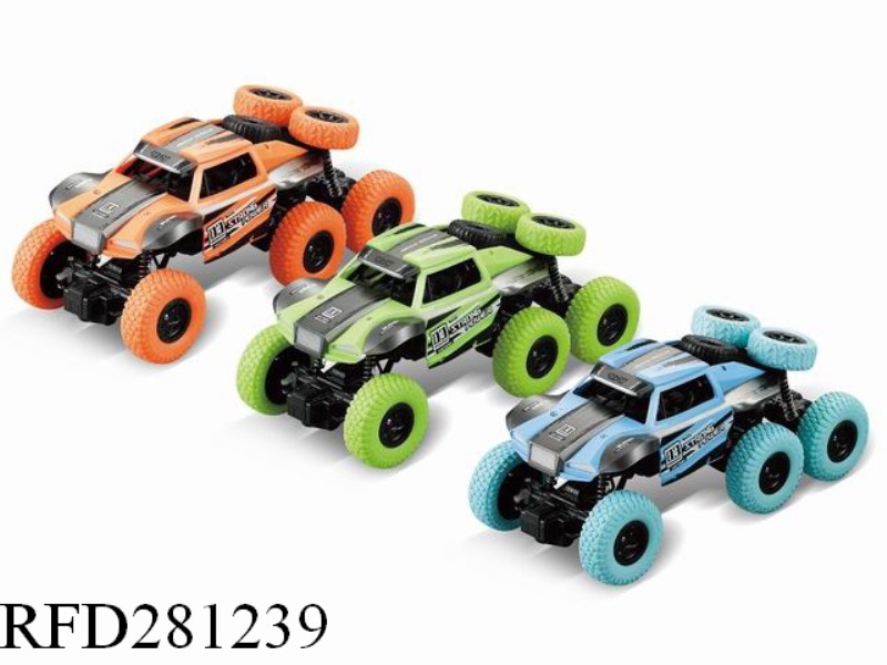 SIX ROUNDS FOUR-WAY CROSS-COUNTRY CLIMBING REMOTE CONTROL CAR