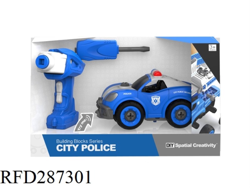 R/C POLICE CAR WITH SOUND