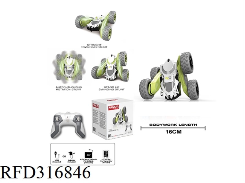 DIY 1:28 R/C TWERKING TRUNT CAR(INCLUDE BATTERY)