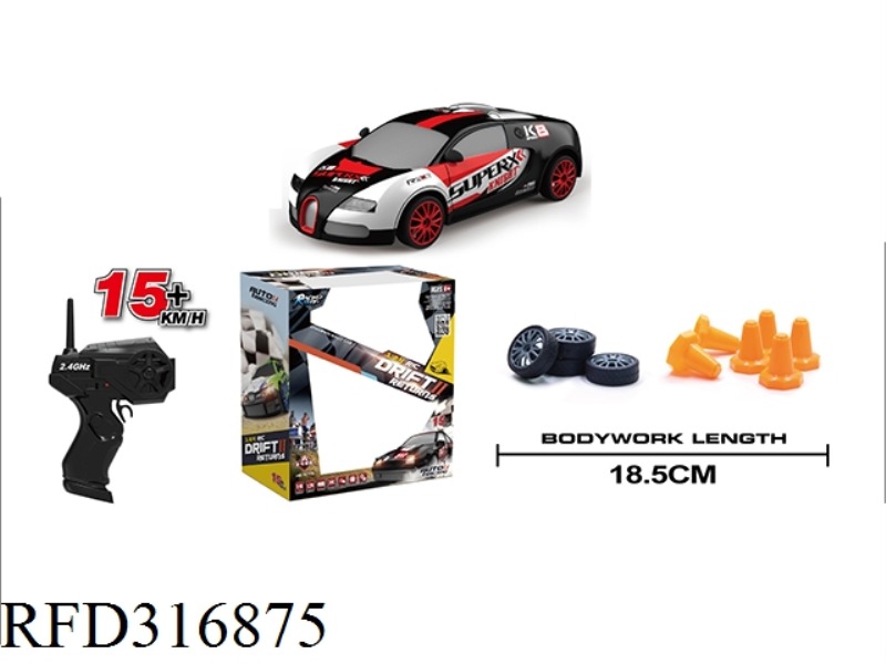 1:24 R/C FOUR-DRIVE RACING CAR(NOT INCLUDE BATTERY)