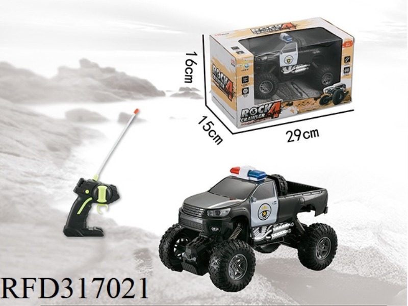 R/C CLIMB POLICE CAR