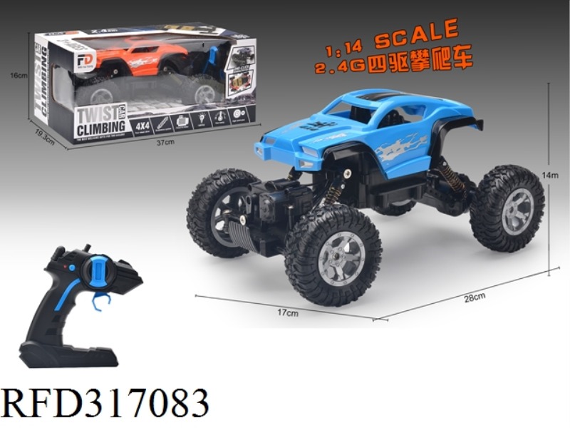1:14 CLIMBING SOLID COLOR 4WD 2.4G REMOTE CONTROL