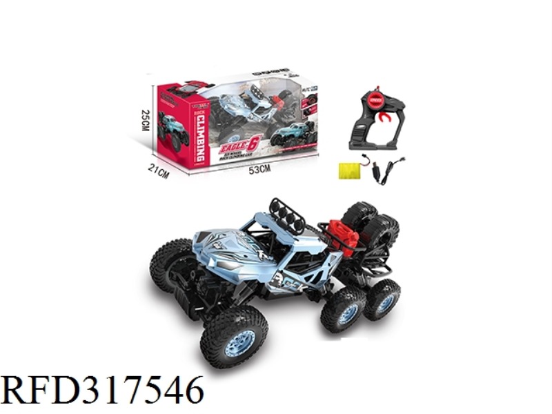 1:10 2.4G SIX-WHEEL SIMULATION CLIMBING CAR