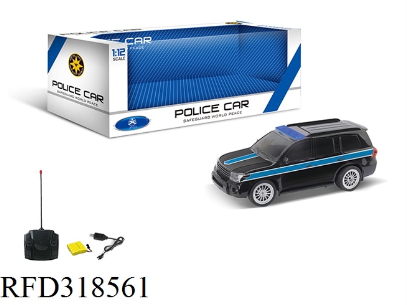1：12 4CH R/C POLICE CAR (INCLUDE BATTERY)