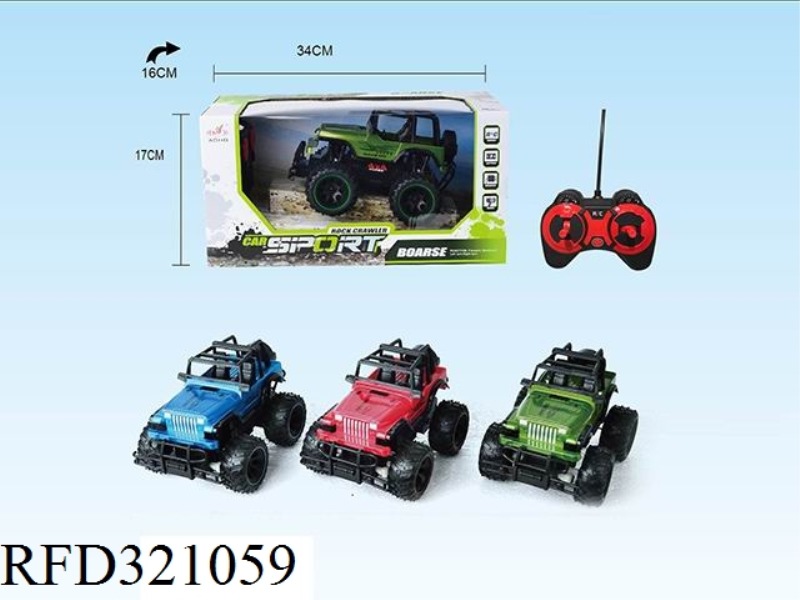 1:18 4CH R/C CAR-SUV (NOT INCLUDE BATTERY)