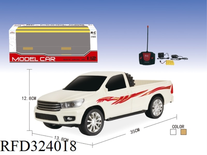 1:12 R/C 4-CH TWO-DOOR PICKUP  CAR(BATTERY INCLUDE)
