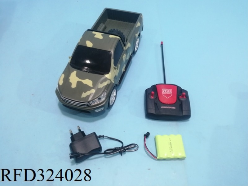 1:12 R/C 4-CH CAMOUFLAGE PICKUP TRUCK(BATTERY INCLUDE)