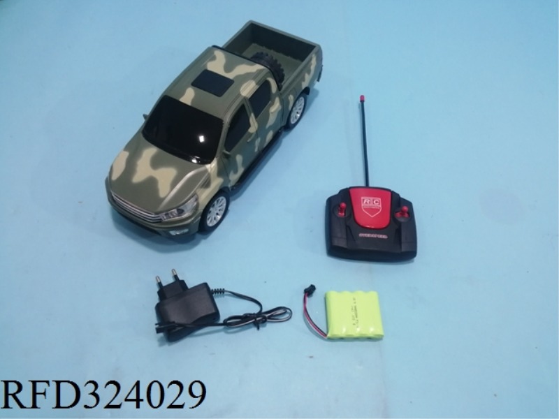 1:12 R/C 4-CH CAMOUFLAGE PICKUP TRUCK(BATTERY INCLUDE)