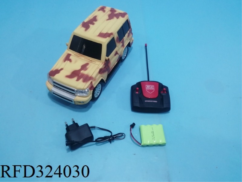 1:12 R/C 4-CH CAMOUFLAGE SUV(BATTERY INCLUDE)