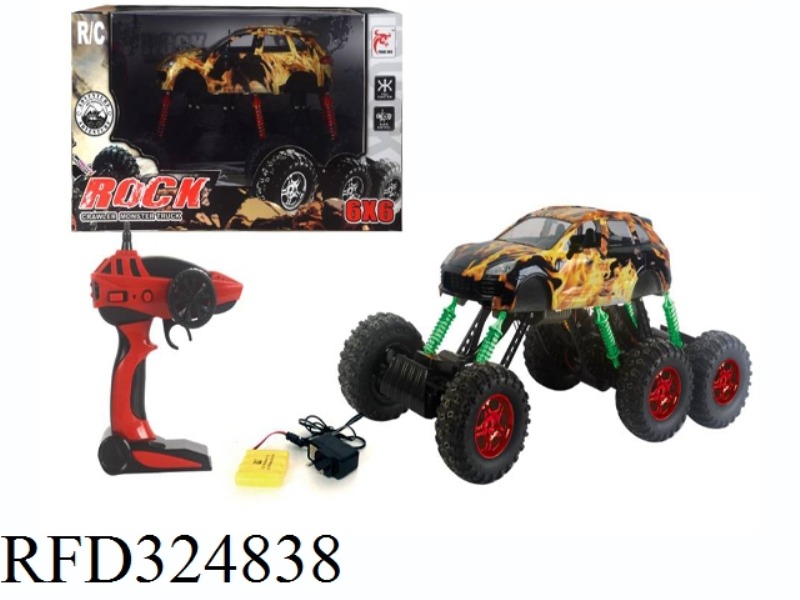 1:106-DRIVE SIX-WHEEL CLIMBING CART
