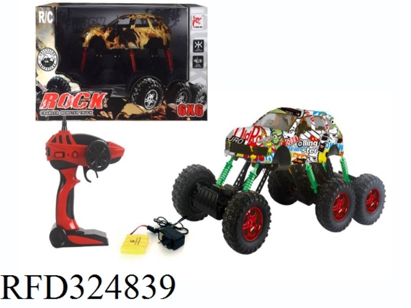 1:106-DRIVE SIX-WHEEL CLIMBING CART
