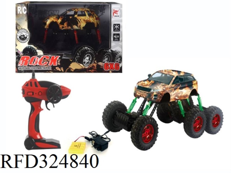 1:106-DRIVE SIX-WHEEL CLIMBING CART