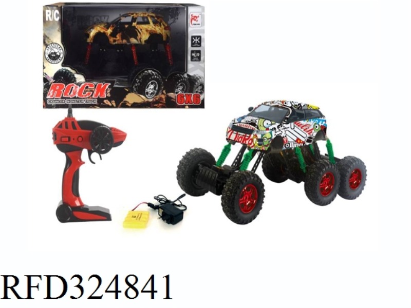 1:106-DRIVE SIX-WHEEL CLIMBING CART