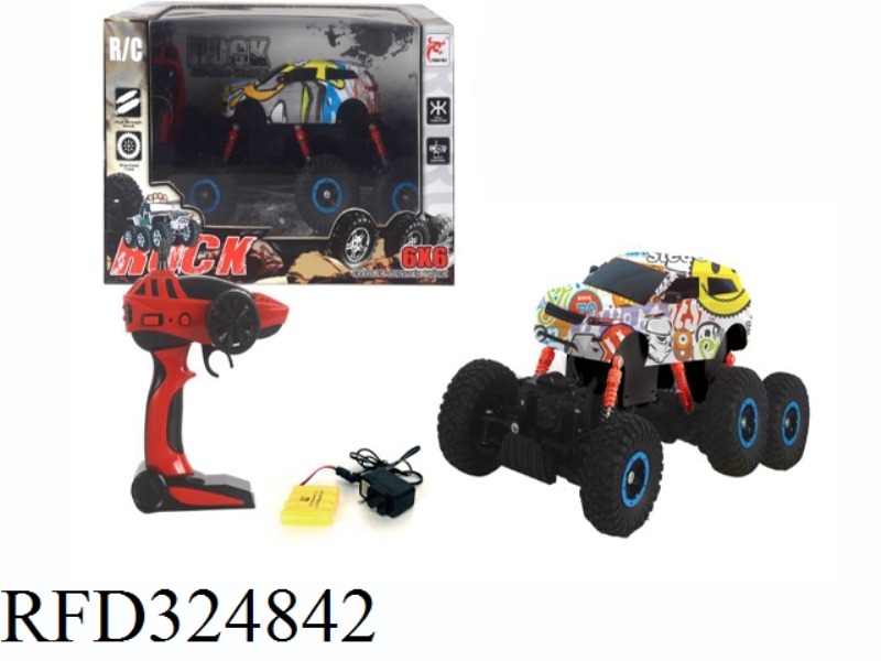 1:14 6-DRIVE 6-WHEEL CLIMBING CART