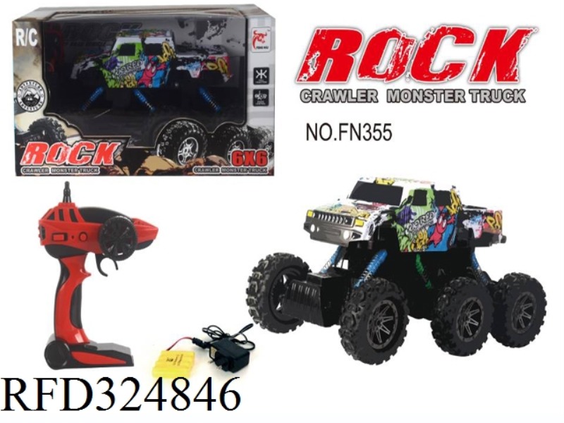 1:12 SIX-DRIVE SIX-WHEEL BLISTER CAR SHELL CLIMBING CAR