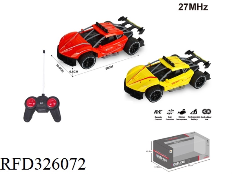 1:18 SIMULATION OF FOUR-WAY HIGH-SPEED REMOTE CONTROL CAR(NOT INCLUDE BATTERY)