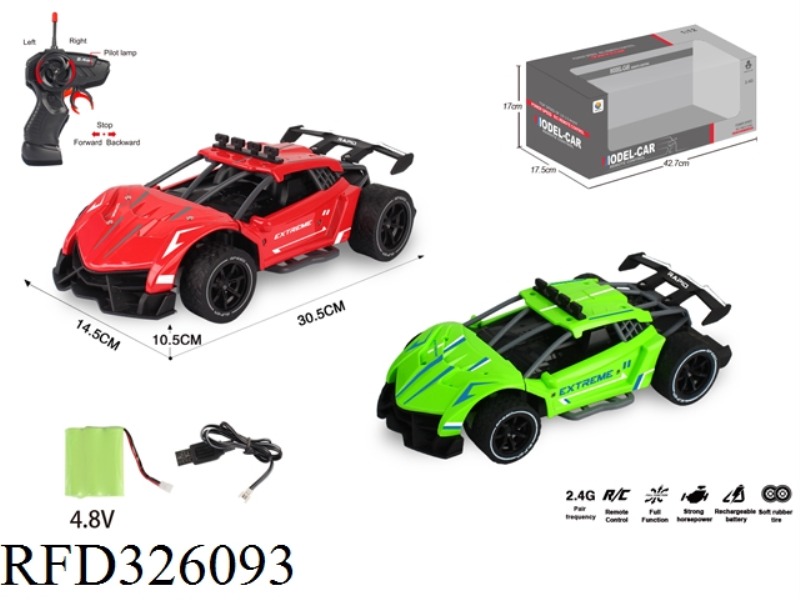 1:12 2.4G SIMULATION FOUR-WAY HIGH-SPEED REMOTE CONTROL CAR(INCLUDE BATTERY)