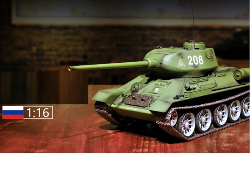 1:16 SOVIET UNION T-34/85 RC MEDIUM TANK(PROFESSIONAL )