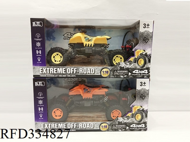 1:18 FOUR-PASS LIGHT CROSS-COUNTRY MOTORCYCLE CLIMBING CAR