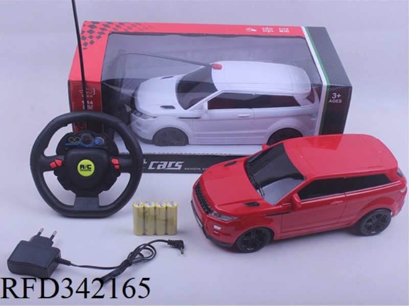 1:14 FOUR-WAY LIGHT
LAND ROVER AURORA REMOTE CONTROL
CAR
STEERING WHEEL REMOTE CONTROL
(DISTRIBU