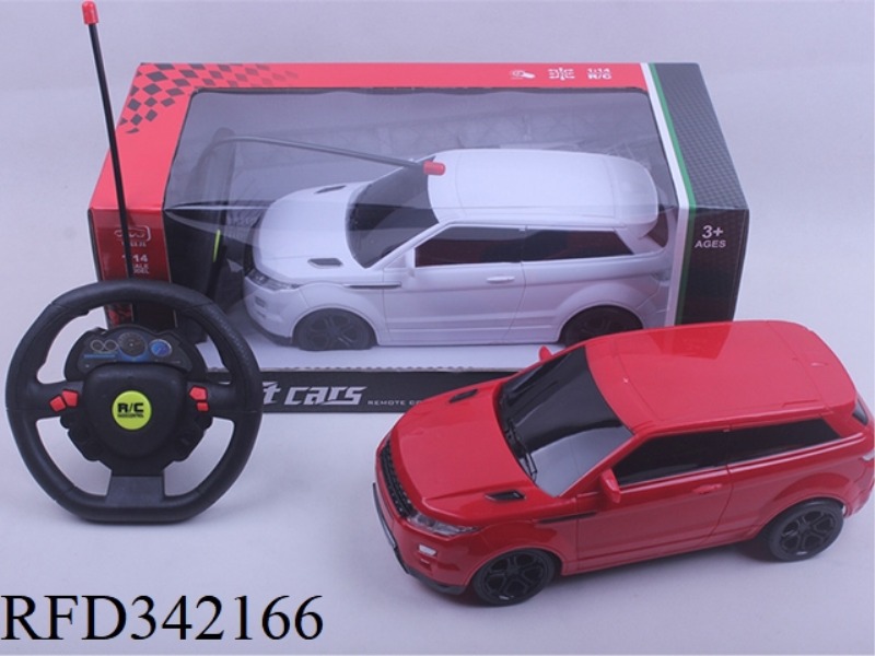 1:14 FOUR-WAY LIGHT
LAND ROVER AURORA REMOTE CONTROL
CAR
STEERING WHEEL REMOTE CONTROL/NOT INCLUD