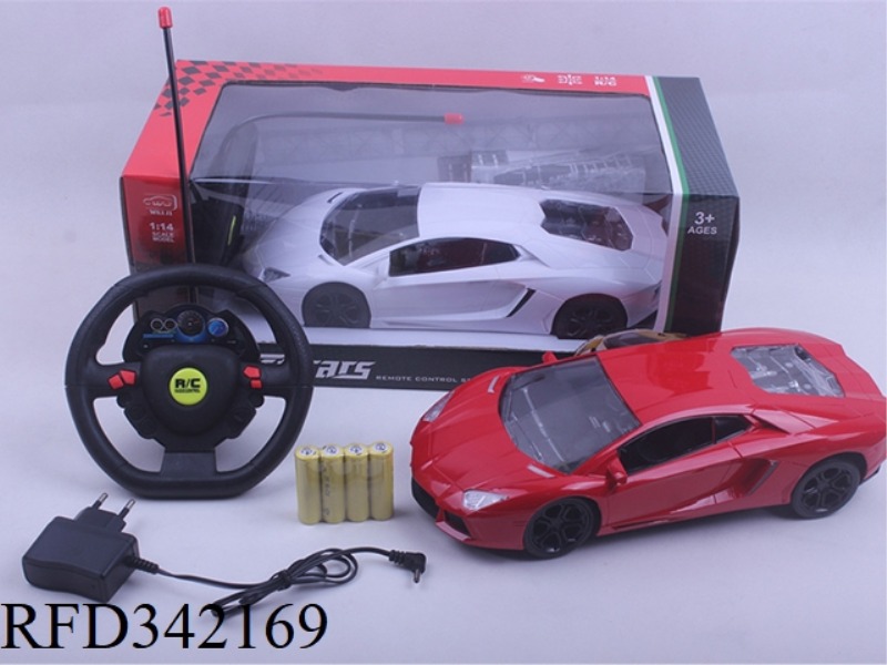 1:14 FOUR-WAY LIGHT
LAMBORGHINI REMOTE
CAR
STEERING WHEEL REMOTE CONTROL
(DISTRIBUTION)/PACKAGE