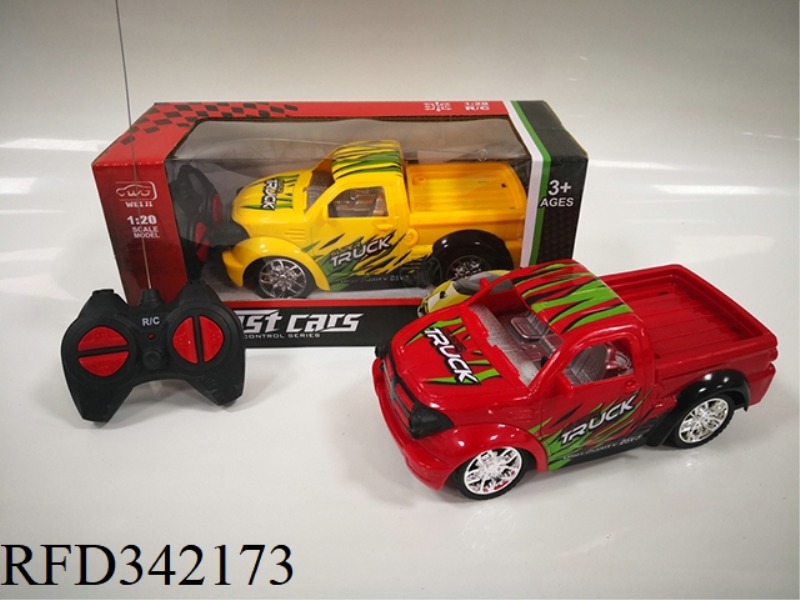 1:20 FOUR-PASS PRINTING
PICKUP BUGGY/NOT INCLUDED
ELECTRICITY