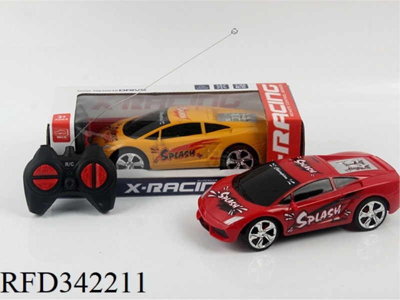 1:20 FOUR-WAY REMOTE CONTROL
LAMBORGHINI
SPORTS CAR/PACKAGE BATTERY