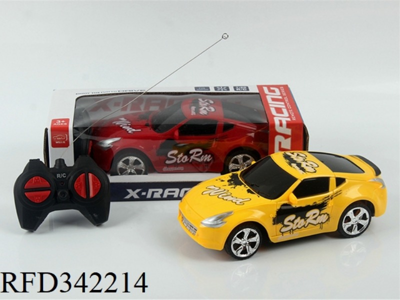 1:20 FOUR-WAY REMOTE CONTROL
PAD PRINTING NISSAN
370Z SPORTS CAR/NOT INCLUDED
ELECTRICITY