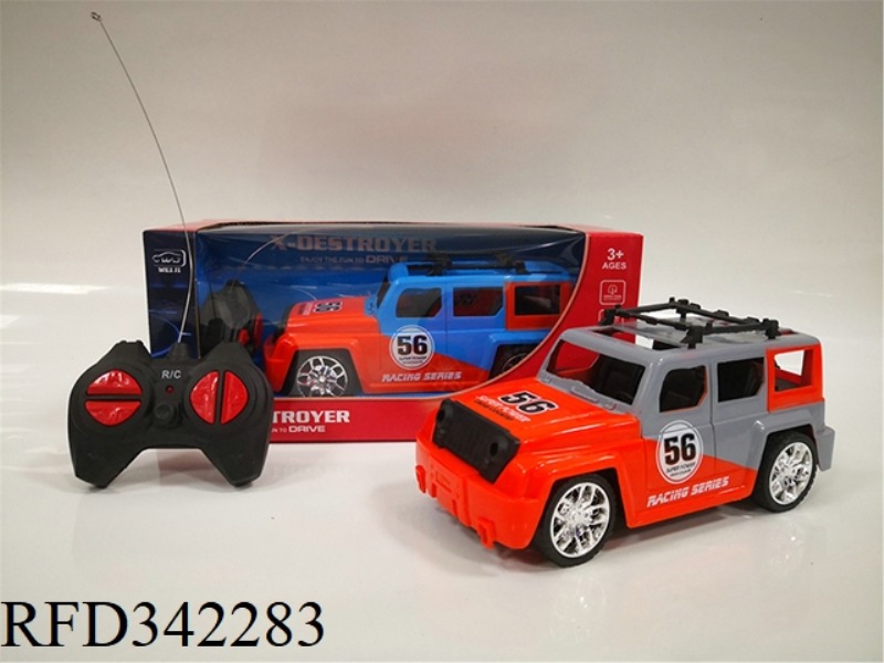 1:20 FOUR-WAY JEEP
OFF-ROAD REMOTE CONTROL CAR