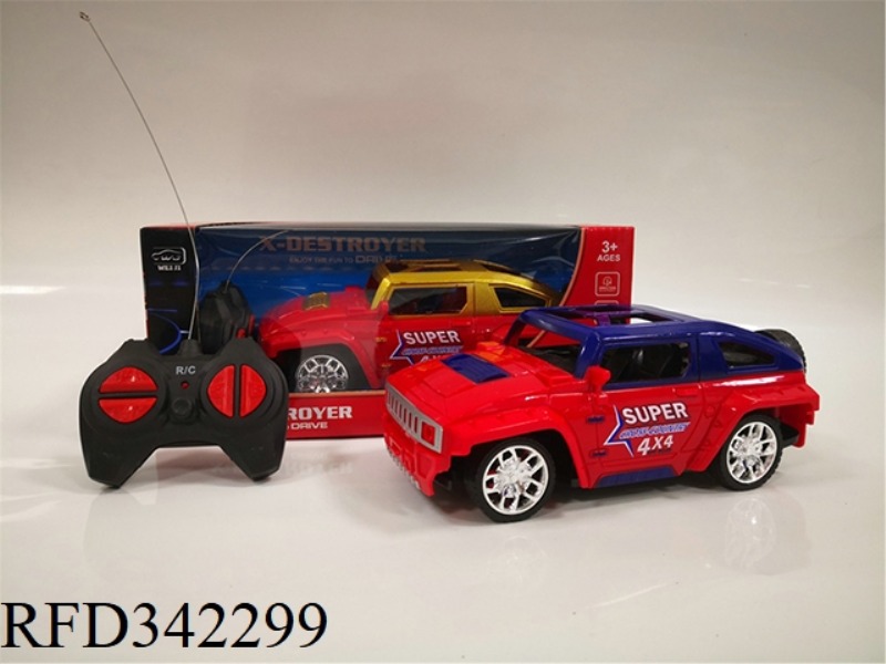 1:20 FOUR-WAY HUMMER
OFF-ROAD REMOTE CONTROL CAR