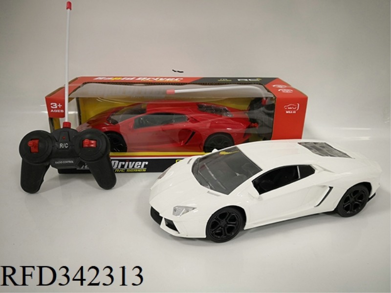 1:14 FOUR-WAY LIGHT
LAMBORGHINI REMOTE
CAR/NOT INCLUDED
ELECTRICITY